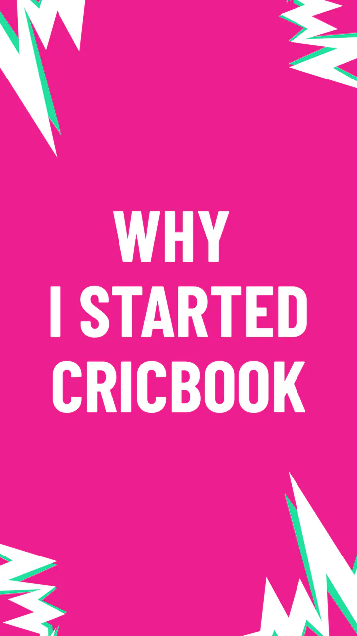 CricBook story: Why I started CricBook